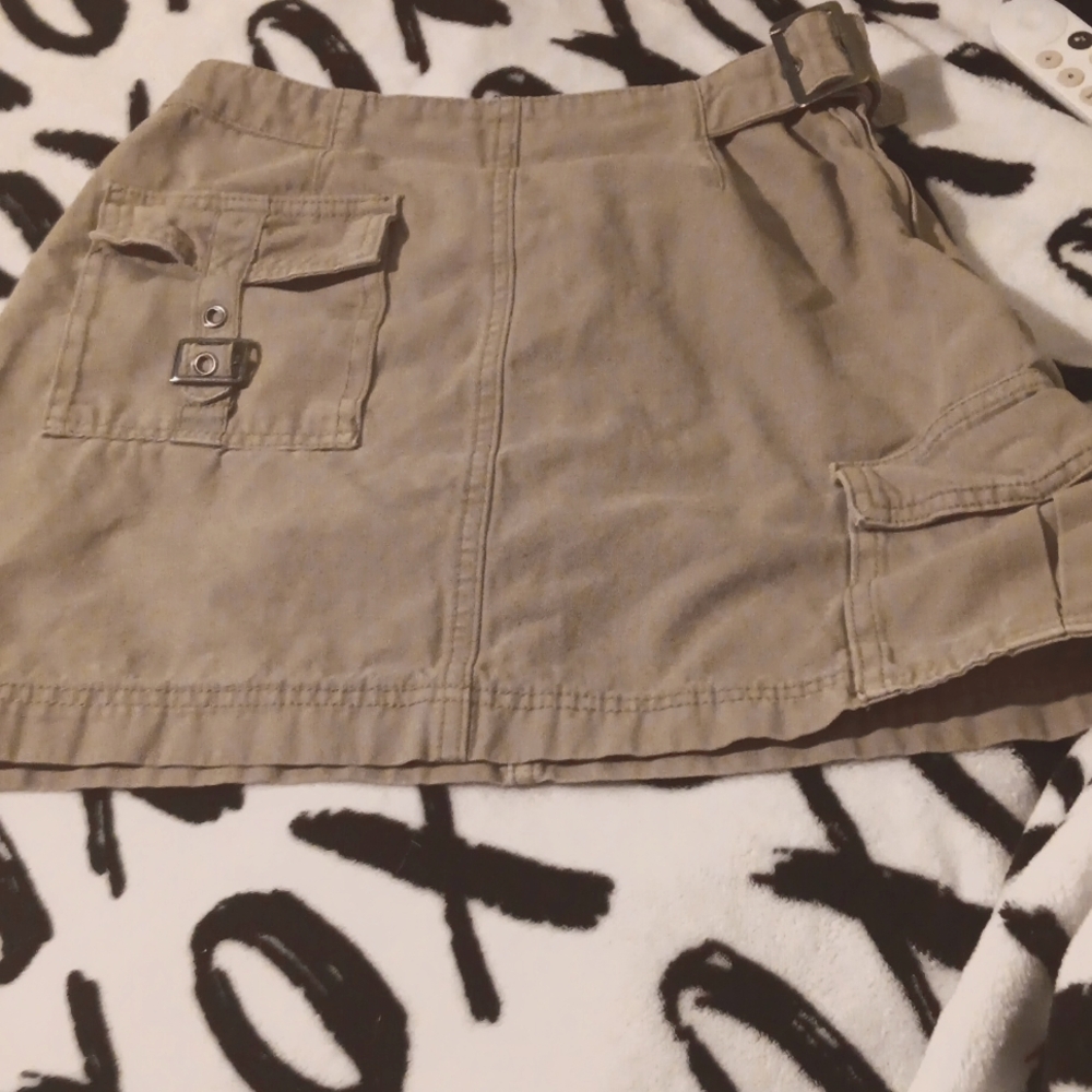 Forever 21 cargo mini skirt